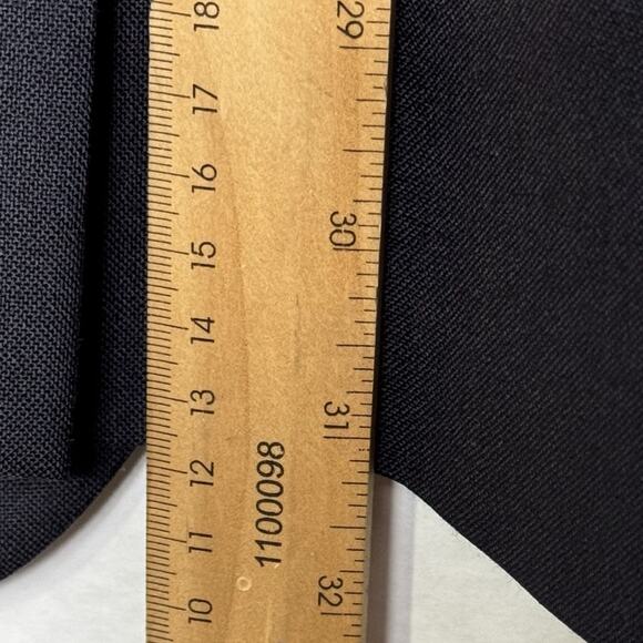 Vintage Botany 500 Gold Button Blazer Jacket 46R Men’s Navy Blue Wool Blend READ - Picture 11 of 12